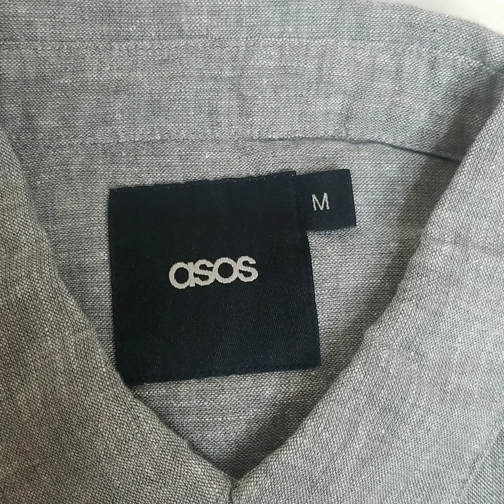 asos Button Down Long Sleeve Shirt - Picture 2 of 11